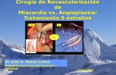 Cirugía de Revascularización de Miocardio vs. Angioplastía: Tratamiento 5 estrellas Lima, 2007 Dr. Julio A. Morón Castro Instituto Nacional del Corazón.