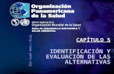 Http:// IDENTIFICACIÓN Y EVALUACIÓN DE LAS ALTERNATIVAS CAPÍTULO 5.