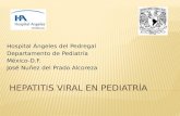 Hospital Ángeles del Pedregal Departamento de Pediatría México-D.F. José Nuñez del Prado Alcoreza.