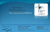 Www.elevatornet.com.ar Servicios Multimedia en Ascensores Oficina comercial: Boquerón 1430 Lomas de Zamora Buenos Aires - Argentina Teléfono de Contacto: