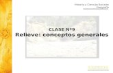 Historia y Ciencias Sociales Geografía 1 CLASE Nº9 Relieve: conceptos generales.