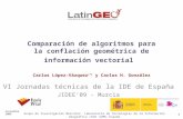 1 noviembre 2009 Grupo de Investigación Mercator. Laboratorio de Tecnologías de la Información Geográfica (IGN +UPM).España VI Jornadas técnicas de la.