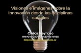 Visiones e imágenes sobre la innovación desde las disciplinas sociales Carlos Reynoso UNIVERSIDAD DE BUENOS AIRES  .