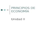 PRINCIPIOS DE ECONOMÍA Unidad II. 2.1. concepto de demanda.