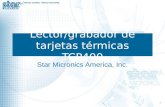 Lector/grabador de tarjetas térmicas TCP400 Star Micronics America, Inc. 1.