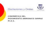Oscilaciones y Ondas CINEMÁTICA DEL MOVIMIENTO ARMONICO SIMPLE M.A.S.