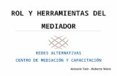 ROL Y HERRAMIENTAS DEL MEDIADOR Antonio Tula - Roberto Nieto REDES ALTERNATIVAS CENTRO DE MEDIACIÓN Y CAPACITACIÓN.