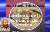 LOS SIGNOS ZODIACALES Lminas del Zodiaco de Johfra Texto en