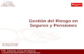 Gestión del Riesgo en Seguros y Pensiones Mª Dolores Pescador 20 de Febrero de 2.008.