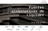 Fuentes alternativas de Liquidez 28 de junio de 2012.