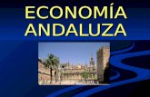 ECONOMÍA ANDALUZA. GEOGRAFÍA Andalucía tiene una extensión de 87.597 km cuadrados. Es la segunda comunidad autónoma más extensa de España. Sus fronteras.