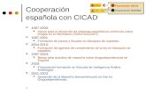 1 Cooperación española con CICAD 1997-2000: Apoyo para el desarrollo de sistemas estadísticos uniformes sobre drogas en el Hemisferio (SIDUC/CICDAT). 1997-2001.