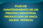Plan de Mantenimiento de Un Proceso Industrial