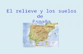 El relieve y los suelos de España. ·Se divide en dos mitades Montes de Toledo ·Dividen en dos la submeseta Sur · Su sierra más destacada es la de Guadalupe.