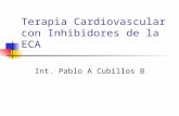 Terapia Cardiovascular con Inhibidores de la ECA Int. Pablo A Cubillos B.