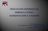 Guillermo Vargas-Salazar Red Iberoamericana para la Acreditación de la Educación Superior La Habana, Cuba, Febrero 2012.
