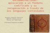 Descripción de encuadernaciones: aplicación a un formato codificado y su recuperación a través de los lenguajes controlados Antonio Carpallo Bautista Adelina.