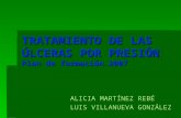 TRATAMIENTO DE LAS ÚLCERAS POR PRESIÓN Plan de formación 2007 ALICIA MARTÍNEZ REBÉ LUIS VILLANUEVA GONZÁLEZ.