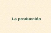 La producción. Esbozo del capítulo La tecnología de producción Las isocuantas La producción con un factor variable (el trabajo) La producción con dos.