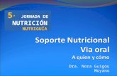 Dra. Nora Guigou Moyano 5 ª JORNADA DE NUTRICIÓN NUTRIGUÍA.