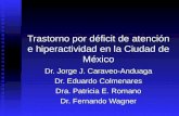 Trastorno por déficit de atención e hiperactividad en la Ciudad de México Dr. Jorge J. Caraveo-Anduaga Dr. Eduardo Colmenares Dra. Patricia E. Romano Dr.