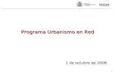 0 Programa Urbanismo en Red 1 de octubre de 2008.