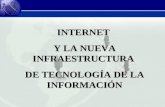 INTERNET Y LA NUEVA INFRAESTRUCTURA DE TECNOLOGÍA DE LA INFORMACIÓN.