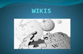 ¿Qué son los wikis? Los wikis son las páginas web donde los contenidos pueden ser editados por múltiples usuarios a la vez a través de cualquier navegador.