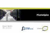 PlateSpin Miquel Morell SM&C consultors. Agenda Perfil de la compañía Desafíos de los centros informáticos Las soluciones de Platespin: –PlateSpin PowerRecon.