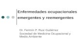 Enfermedades ocupacionales emergentes y reemergentes Dr. Fermín P. Ruiz Gutiérrez Sociedad de Medicina Ocupacional y Medio Ambiente.