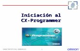 1 CARACTERÍSTICAS GENERALES Iniciación al CX-Programmer.