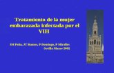 Tratamiento de la mujer embarazada infectada por el VIH JM Peña, JT Ramos, P Domingo, P Miralles Sevilla Marzo 2002.