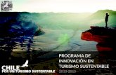 PROGRAMA DE INNOVACIÓN EN TURISMO SUSTENTABLE 2013-2015.