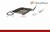 AlarmPhone es un equipo que combina: Teléfono Celular + Sistema de Seguridad Auto-monitoreo del espacio a proteger Detección y alarma de intrusos en sitio.