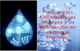 Propiedades Fisicoquímicas del agua y su distribución en el cuerpo Humano.