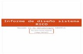 Informe de diseño sistema RICO