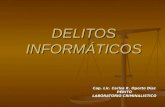 DELITOS INFORMÁTICOS Cap. Lic. Carlos R. Oporto Díaz PERITO LABORATORIO CRIMINALISTICO.