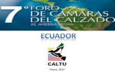 Marzo, 2013. Ecuador Ecuador, oficialmente República del Ecuador, es un país situado en la región noroccidental de América del Sur. Ecuador limita al.