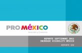 REPORTE SEPTIEMBRE 2011 INCREASE VISIBILITY MÉXICO REPORTE SEO.
