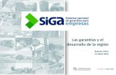 Las garantías y el desarrollo de la región Buenos Aires 11 Abril 2012.