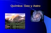 Química: Geo y Astro Elementos Aire Fuego Agua Tierra.