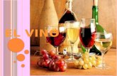 E L V INO. Qué es el vino? El vino es jugo de uva fermentado. Oficialmente, el vino “es el producto obtenido exclusivamente por la fermentación alcohólica.