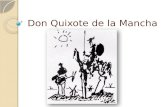 Don Quixote de la Mancha. Preguntas de comprensión y análisis Copié y conteste las siguientes preguntas 1. ¿Quién es don Quijote? 2. ¿Cómo puedes resumir.