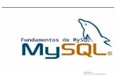 UNIOJEDA Escuela de Computaciòn Fundamentos de MySQL Fundamentos de MySQL.