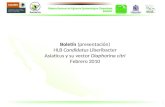 Boletín (presentación) HLB Candidatus Liberibacter Asiaticus y su vector Diaphorina citri Febrero 2010.