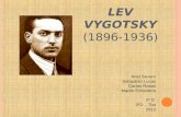 L EV V YGOTSKY (1896-1936) Ariel Severo Sebastián Lucas Carlos Rosas Martín Echevería 2º D IFD – Tbó 2012.