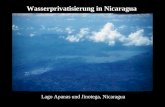 Wasserprivatisierung in Nicaragua Lago Apanas und Jinotega, Nicaragua