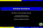 Estudios Ecologicos