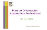 Plan de Orientación Académico-Profesional 3º ESO