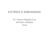 ESTRES E INMUNIDAD Ps. Eliana Delgado Coz APPNIE-UNMSM 2014.